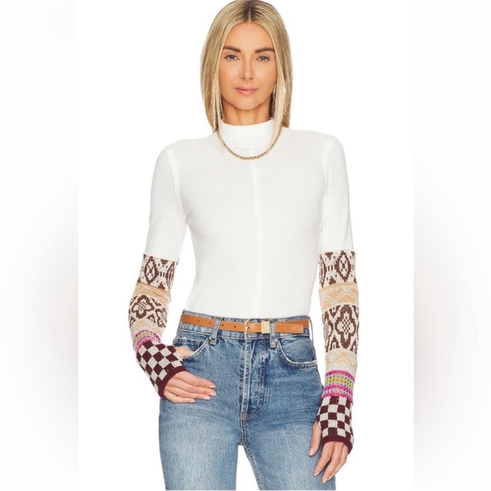 NWOT Free People | Gorgeous Cuff Top | Large - Picture 16 of 16